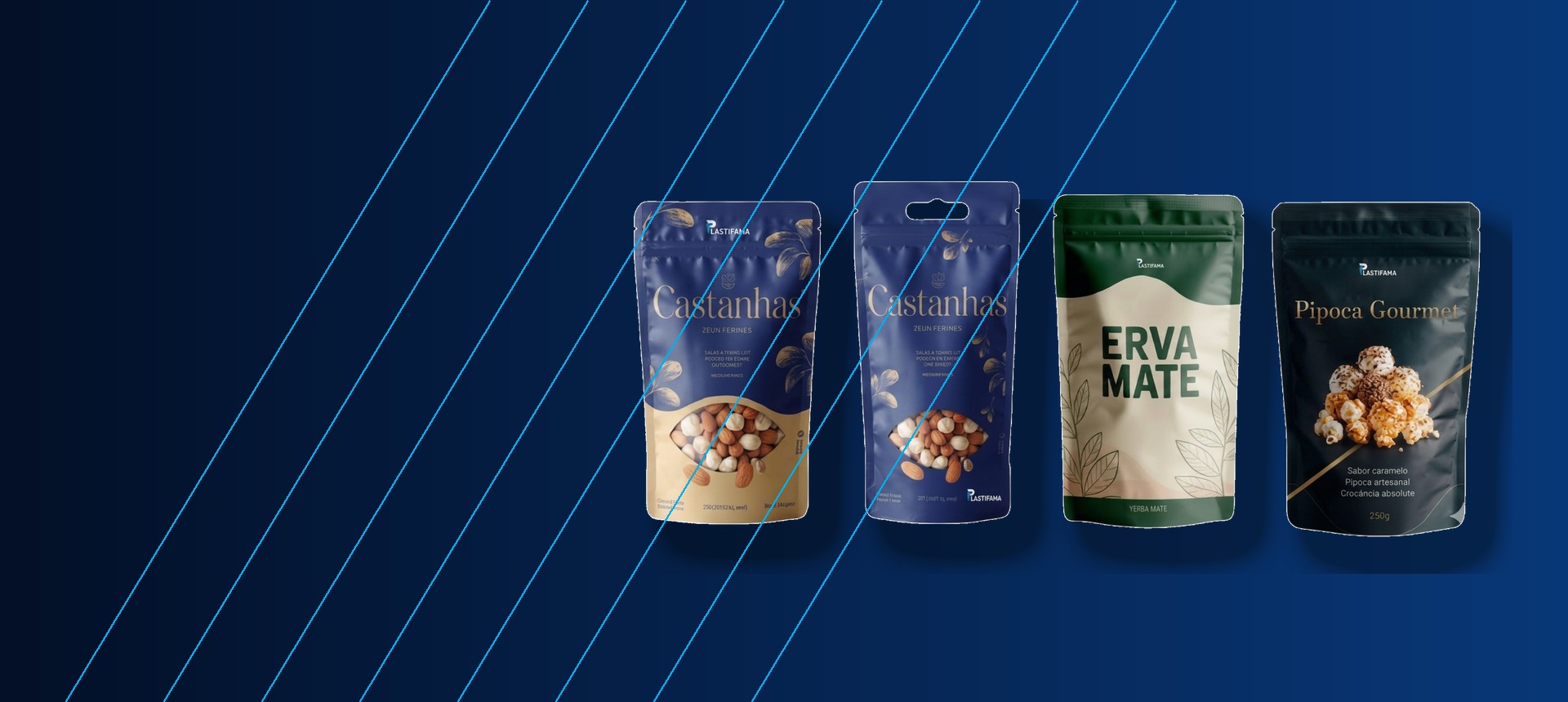 Linha Stand Up Pouch Plastifama